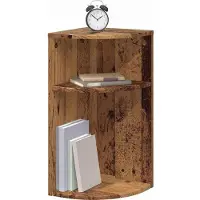 vidaXL Table d'appoint Bois ancien 29,6 x 29,6 x 60 cm