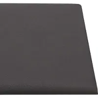 vidaXL Têtes de balai, 12 pièces, 90 x 15 cm, gris, tissu