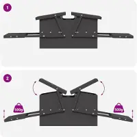 vidaXL Distributeur de nourriture pour poulets, noir, 75 x 53 x 20,5 cm, 10 kg
