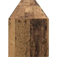 vidaXL Meuble TV mural, lot de 2, bois recyclé, 98 x 31 x 29,5 cm, aggloméré
