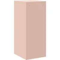 vidaXL Cabinet de Dossier Rose 44 x 50 x 106.5 cm Acier Laminé à Froid