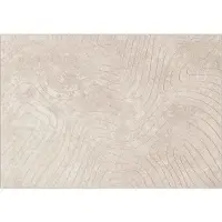 vidaXL Tapis HUARTE Beige 170 x 120 cm Polyester