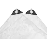 vidaXL Bâche de protection transparente, 350 g/m², PVC, dimensions 20 x 1,5 mètres, marque