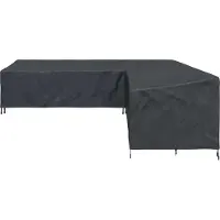 vidaXL Housse pour mobilier d'extérieur 300 x 300 x 80 cm