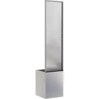 vidaXL Écran de confidentialité de jardin Fretwork Argent 32 x 140 cm