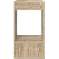 vidaXL Table D'appoint 2 Pcs Chêne Sonoma 30 X 30 X 56 Cm