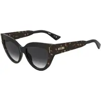 Moschino MOS208/S BLACK HAVANA/ DARK GREY SHADED 56/17/140 Lunettes de soleil pour femmes