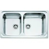 Teka Classique 2c 86 Sf Réversible Rectangulaire Double Bol