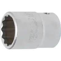 Bgs 7427 Douille, 20 (3/4), 12 pans, 27 mm