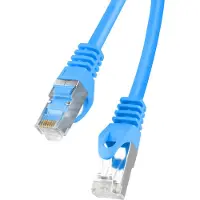 Lanberg Câble, patch cord CAT.6 FTP 10m, bleu