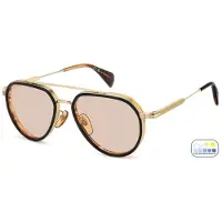 David Beckham DB 1226/G/S GOLD BLACK/PINK PHOTOCHROMATIC 57/18/145 Lunettes pour hommes Lunettes de soleil