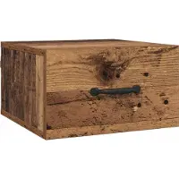 vidaXL Cabinet de chevet Bois Ancien 35 x 35 x 20 cm Bois d'ingénierie