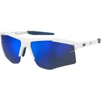 Under Armour UA FLEXLITE/G MATTE WHITE BLUE/BLUE MULTILAYER 71/9/135 Lunettes pour hommes Lunettes de soleil