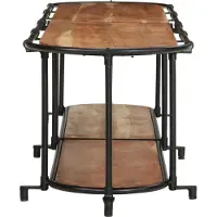vidaXL Étagère TV 200x42x40 cm en bois massif d'acacia