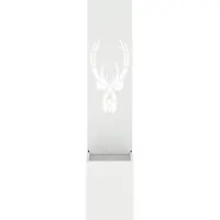 vidaXL Écran de confidentialité de jardin Blanc 32 x 140 cm