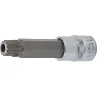 Bgs 4357 Embout 12,5 (1/2) denture intérieure multiple avec alésage, M16x100 mm