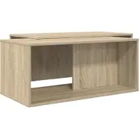 vidaXL Table basse set 2 pcs chêne Sonoma bois composite