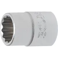 Bgs 7424 Douille, 20 (3/4), 12 pans, 24 mm