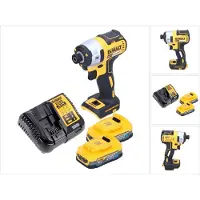 DeWalt DCF 887 E2 Clé à choc sans fil 18 V 205 Nm 1/4'' Brushless + 2x batterie 1,7 Ah + chargeur