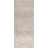 vidaXL Tapis rectangulaires FARO Crème 150 x 80 cm Polyester
