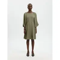 SELECTED WOMEN Viscose Mini-robe Femme Vert 36