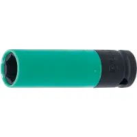 Bgs Douille de protection Ultra Slim, carré femelle 12,5 mm (1/2") SW 15 mm - 7501