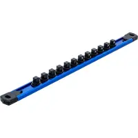 Bgs Rail de maintien pour 12 douilles magnétique pour entraînement 10 mm (3/8") - 74550