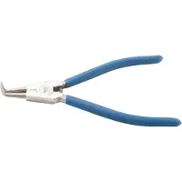 Bgs Pince à circlips | coudée | pour circlips extérieurs | 250 mm