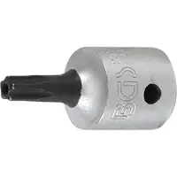 Bgs 2355-TS20 Embout de tournevis 6,3 (1/4), profil TS avec alésage, TS20