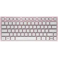 Cherry KW 7100 MINI BT Clavier Bluetooth QWERTY Anglais Rose (JK-7100EU-19)