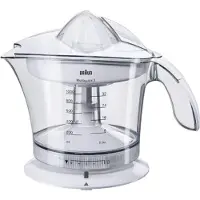 Braun Presse-agrumes MPZ9 - Rotation bidirectionnelle - Contrôle réglable de la pulpe - Blanc