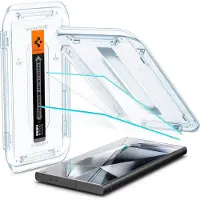 Spigen Protection d'écran en verre trempé GLAStR Fit 2 Paquets + Applicator Samsung Galaxy S24 Ultra