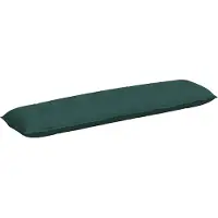 vidaXL Coussin De Dos Vert Foncé 200 X 19 X 50 Cm Tissu