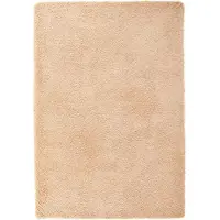 vidaXL Tapis Shaggy à poils longs NAVARRA Beige 200x290 cm Polyester