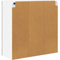 vidaXL Armoire suspendue avec porte Riga Gris Sonoma 80 x 31 x 80 cm
