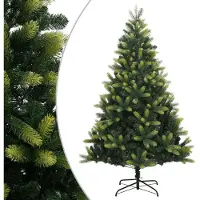 vidaXL Sapin de Noël artificiel à charnières avec support 150 cm
