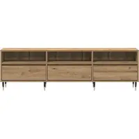 vidaXL Armoire TV Chêne Artisan 150 x 30 x 45 cm Bois composite