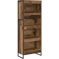 vidaXL Bibliothèque Bois Ancien 80 x 30 x 155 cm Bois d'ingénierie