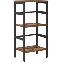 vidaXL Étagère Chêne fumé 40 x 29,5 x 81 cm Bois d'ingénierie