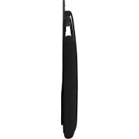 vidaXL Tête de lit suspendue , tissu noir