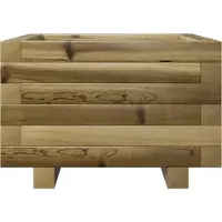 vidaXL Jardinière 40x40x26,5 cm bois de pin imprégné