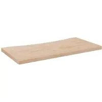 vidaXL Plateau de bureau 80x40x2,5 cm pin massif