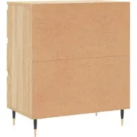 vidaXL Sideboard chêne Sonoma 60x35x70 cm bois composite