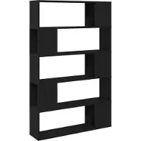 vidaXL Ensemble de meubles TV , 100 x 24 x 155 cm, noir, imitation chêne