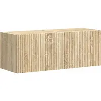 vidaXL Armoire TV murale 2 pcs Sonoma 60 x 31 x 29,5 cm Bois composite