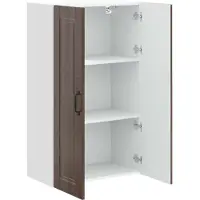 vidaXL Armoire murale PORTO, aspect chêne brun, 60 x 31 x 100 cm