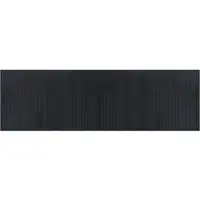 vidaXL Tapis rectangulaire noir 60x200 cm bambou