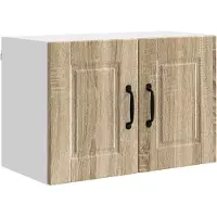 vidaXL Armoire murale PORTO en chêne Sonoma, 60 x 31 x 40 cm, aggloméré