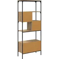 vidaXL Bibliothèque Chêne artisanal 76 x 33 x 188,5 cm