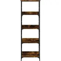 vidaXL Bibliothèque chêne fumé 50x33x153 cm bois d'ingénierie